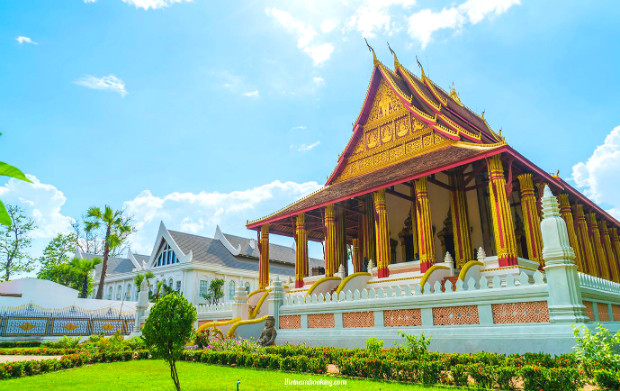 Hà Nội - Điện Biên - Oudomxay - Luangprabang - Viêng Chăn