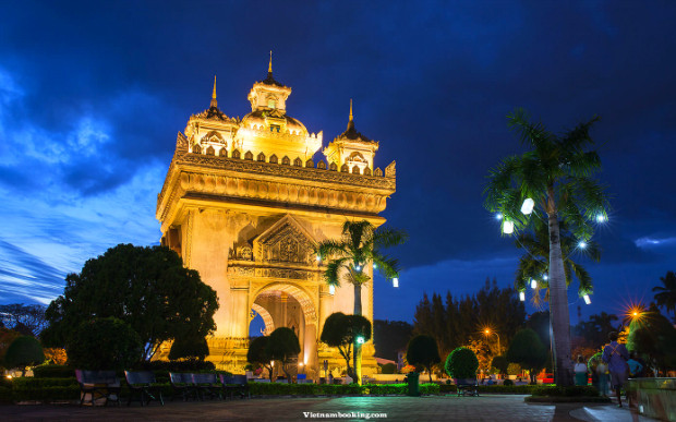 Hà Nội - Điện Biên - Oudomxay - Luangprabang - Viêng Chăn