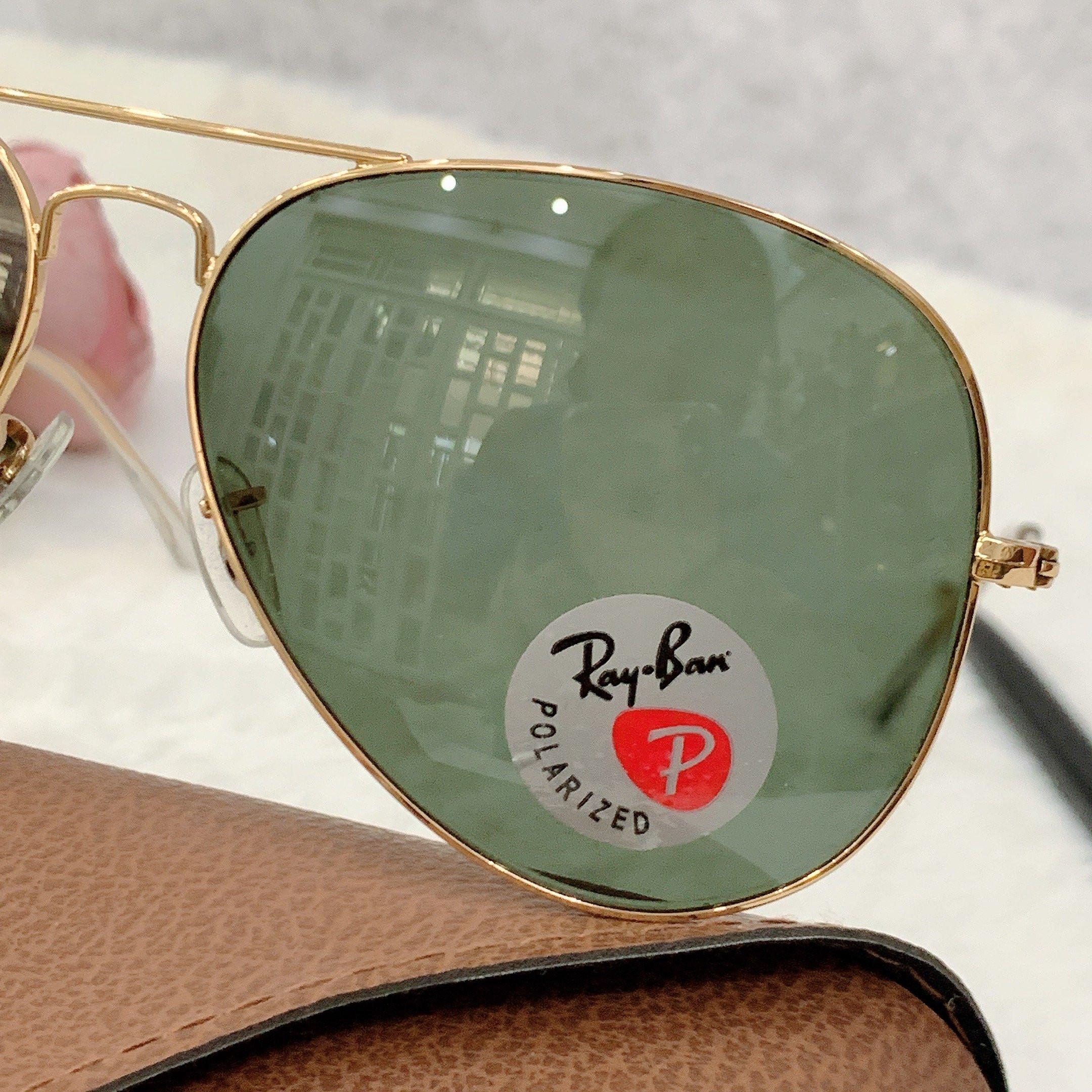 Kính mắt Rayban - gọng vàng “Full Hộp”