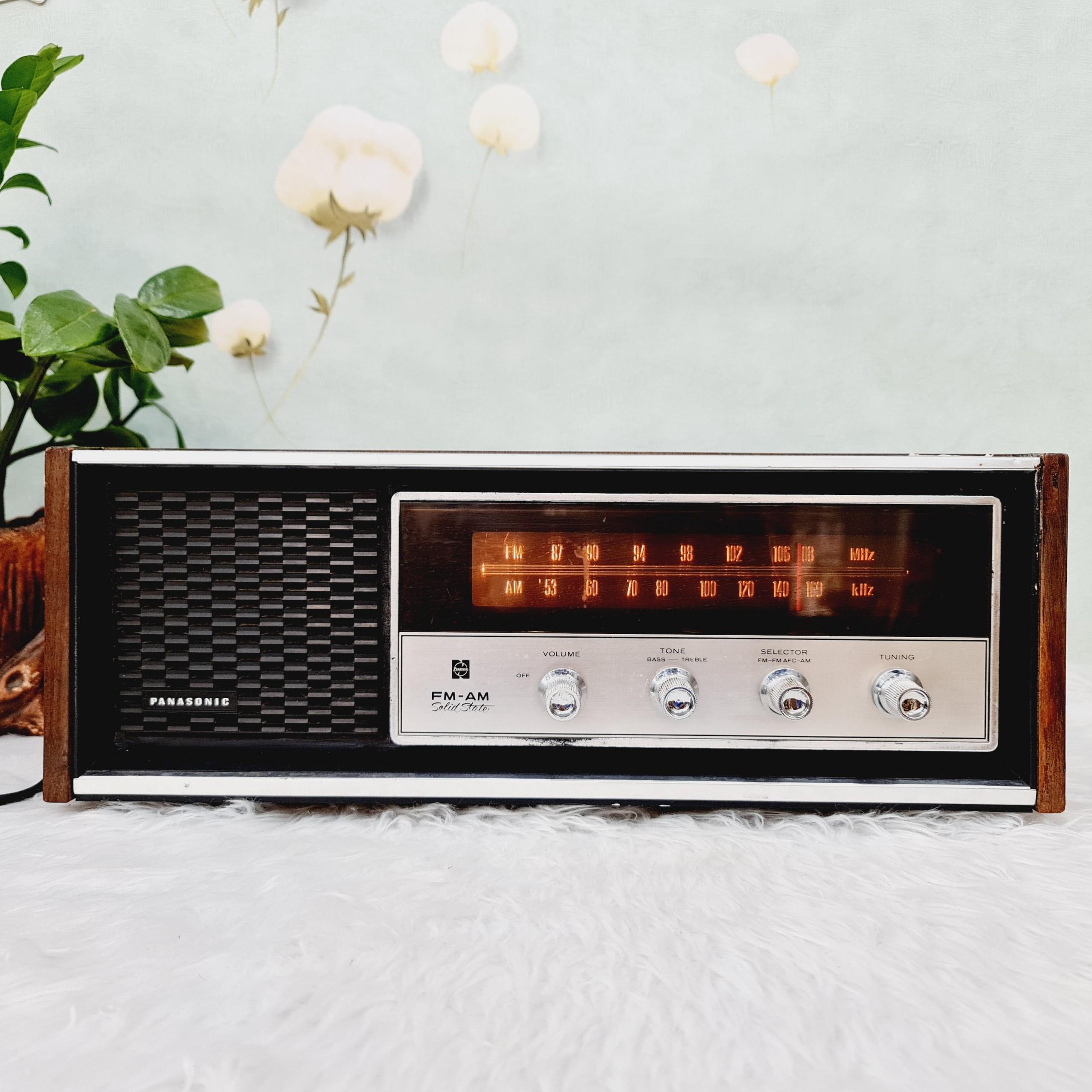 Radio Panasonic Model Re - 7369 bắt AM/FM