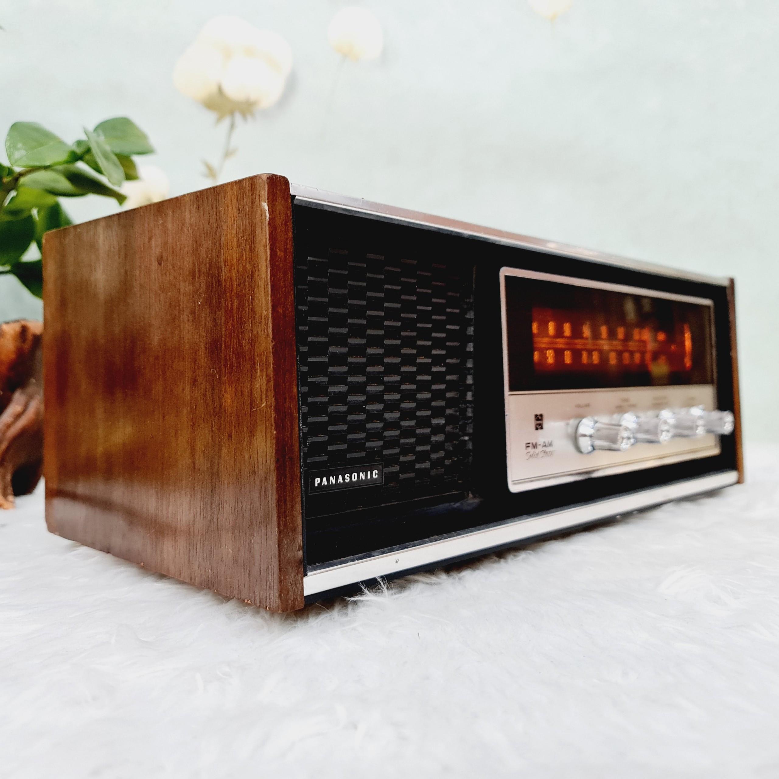 Radio Panasonic Model Re - 7369 bắt AM/FM