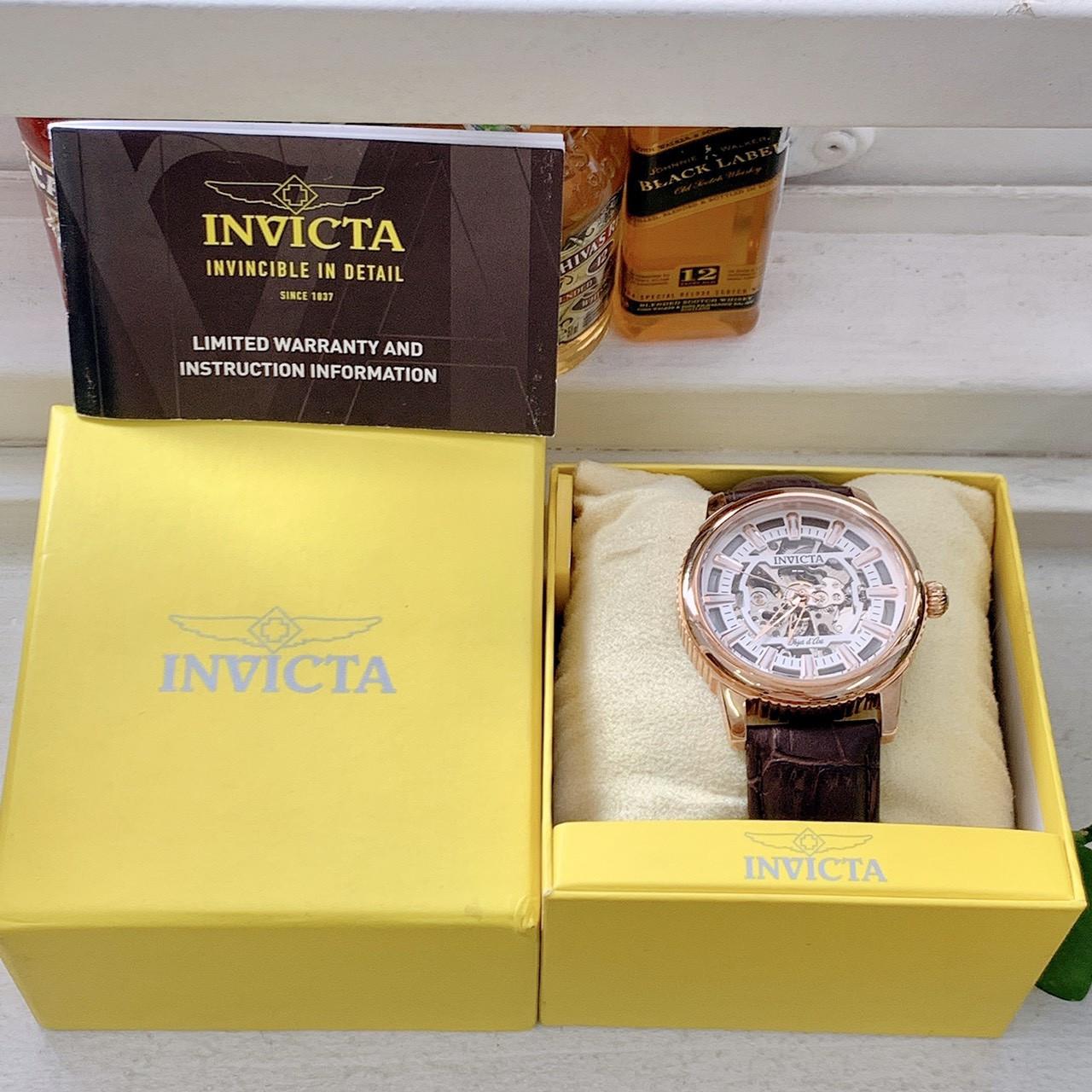 Đồng hồ đeo tay nam Invicta - lộ mặt, lộ máy