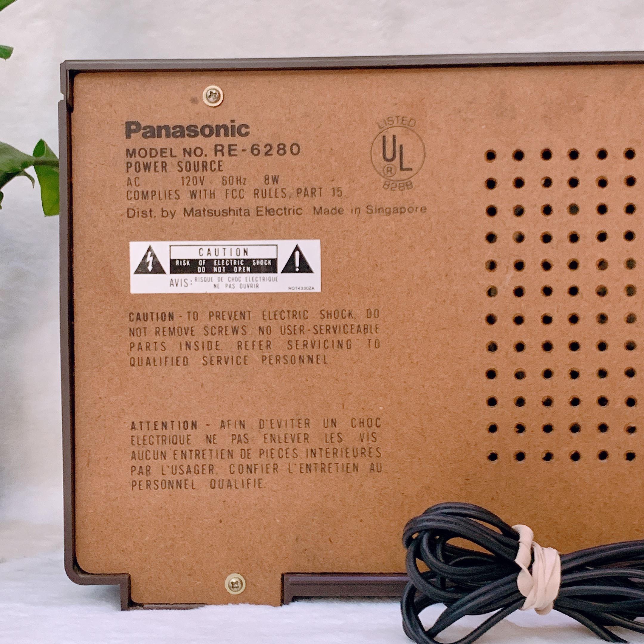 Radio Panasonic RE 6280 - AM/FM