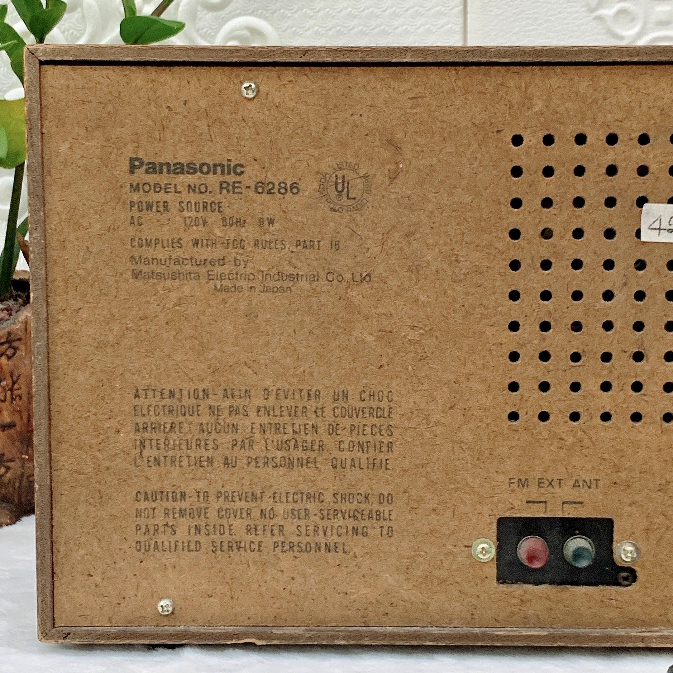 Radio Panasonic RE-6286 AM/FM