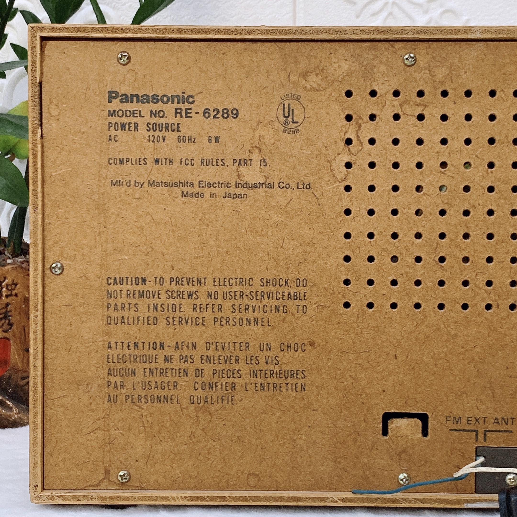 Radio Panasonic RE - 6289 AM/FM