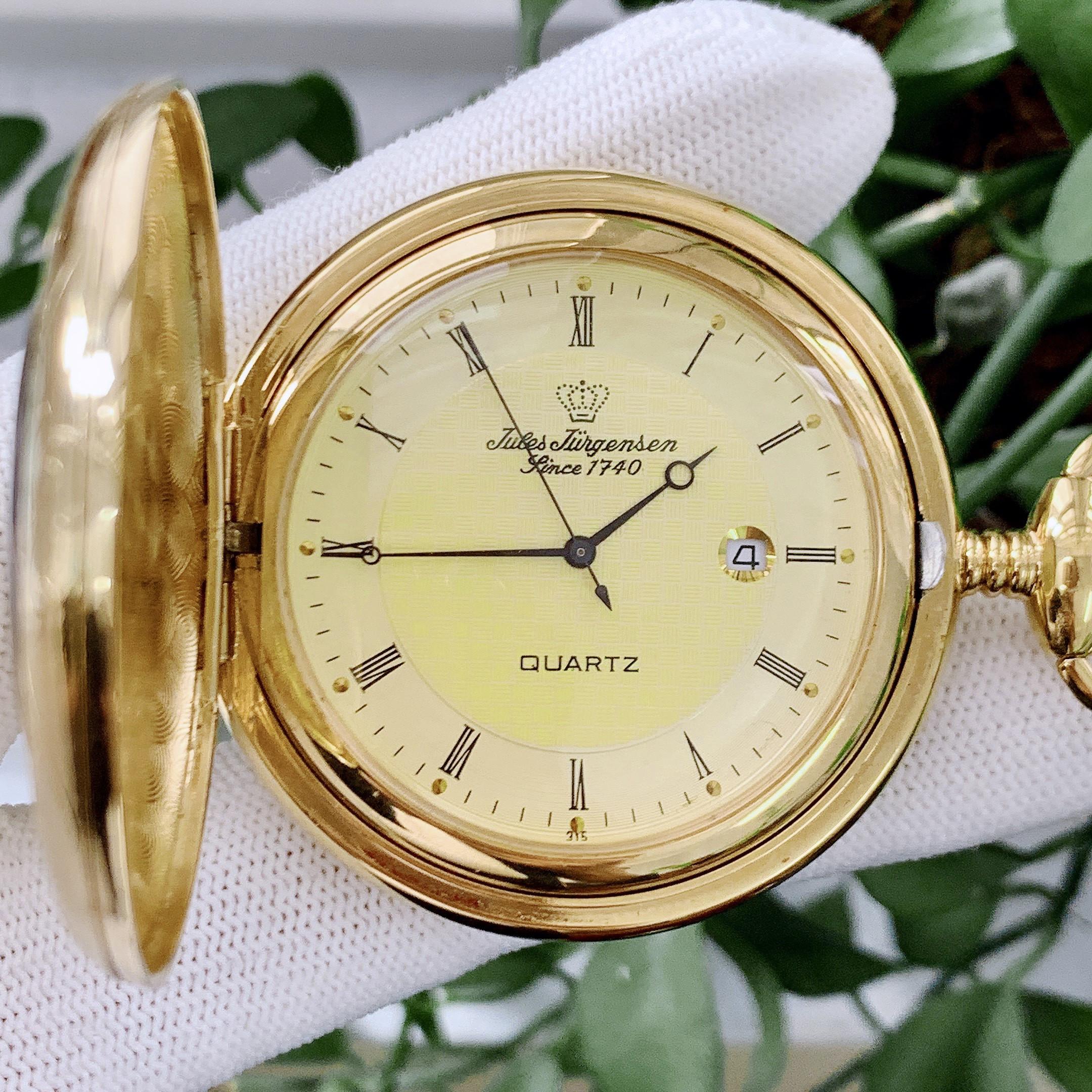 Đồng hồ quả quýt Jules Jurgensen Quartz