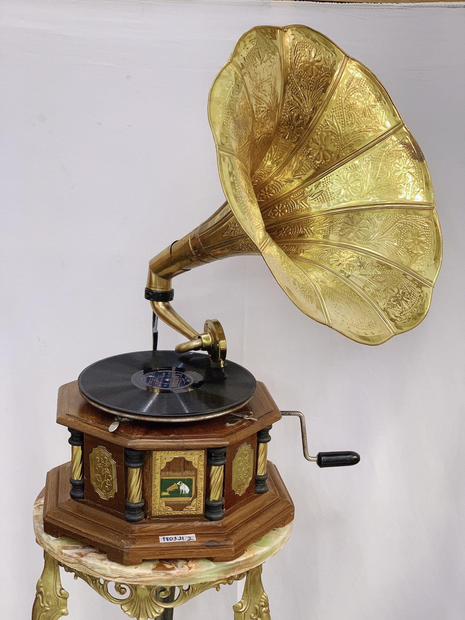 Máy hát Gramophone cổ điển - Hoạt động tốt