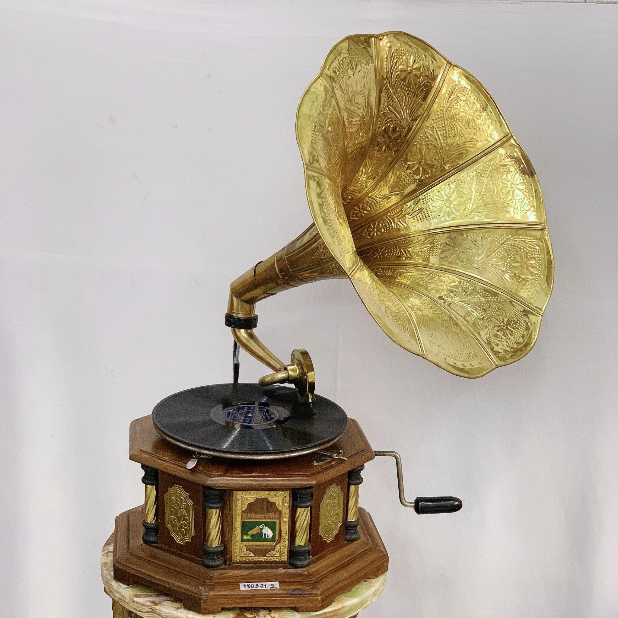 Máy hát Gramophone cổ điển - Hoạt động tốt