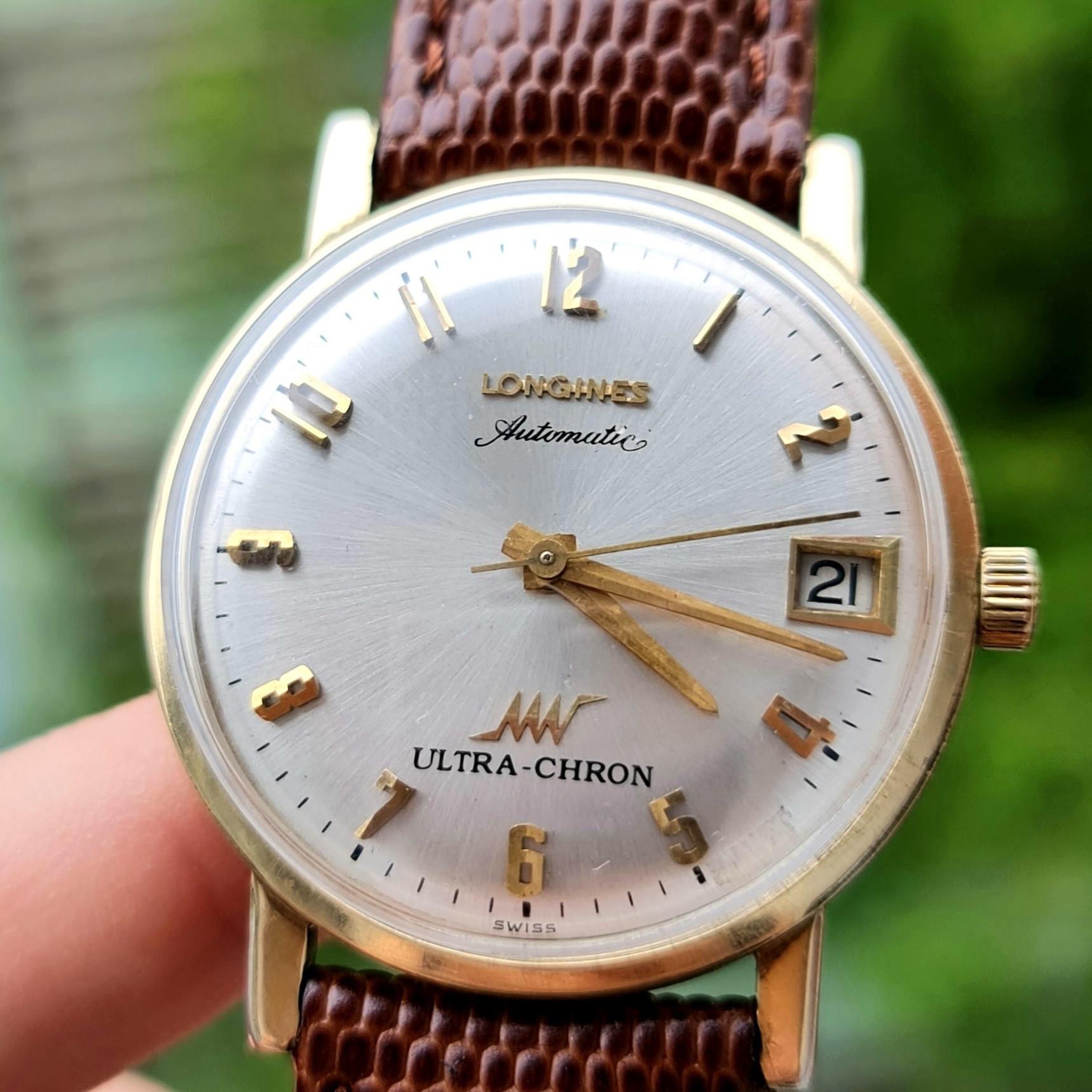 Đồng hồ đeo tay Longines bọc vàng 10K GF