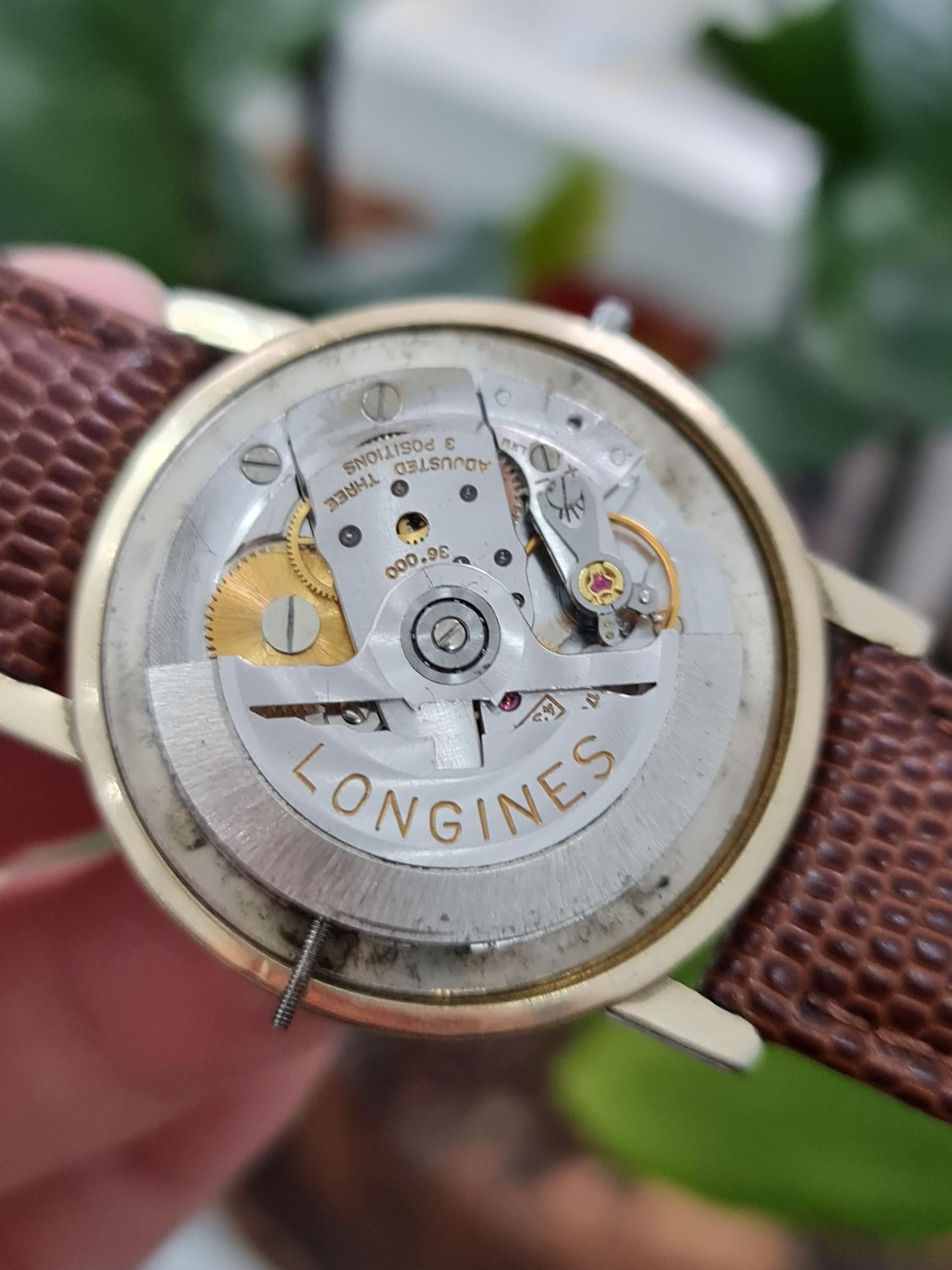 Đồng hồ đeo tay Longines bọc vàng 10K GF