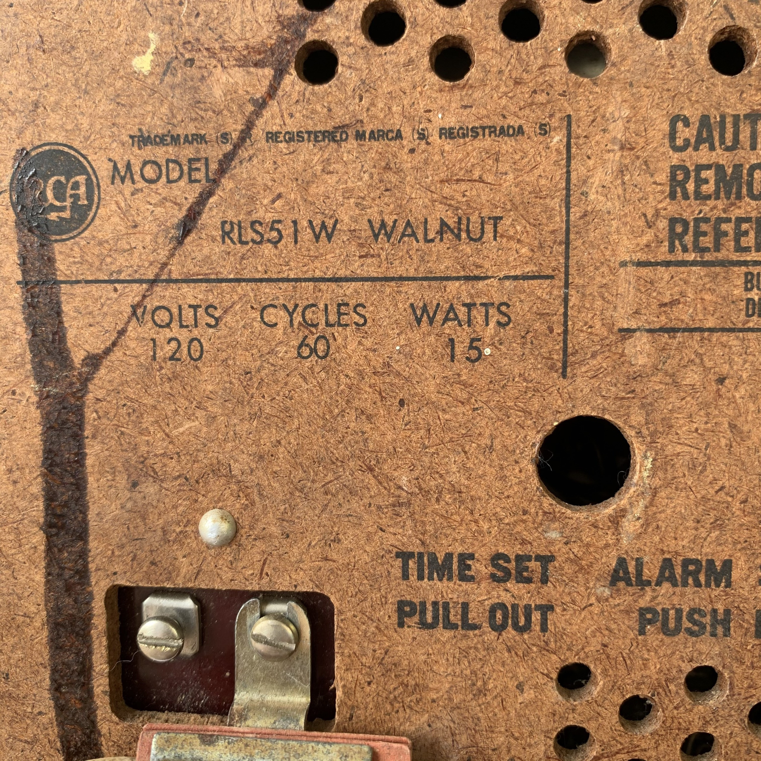 Radio RCA model RLS51W cổ điển