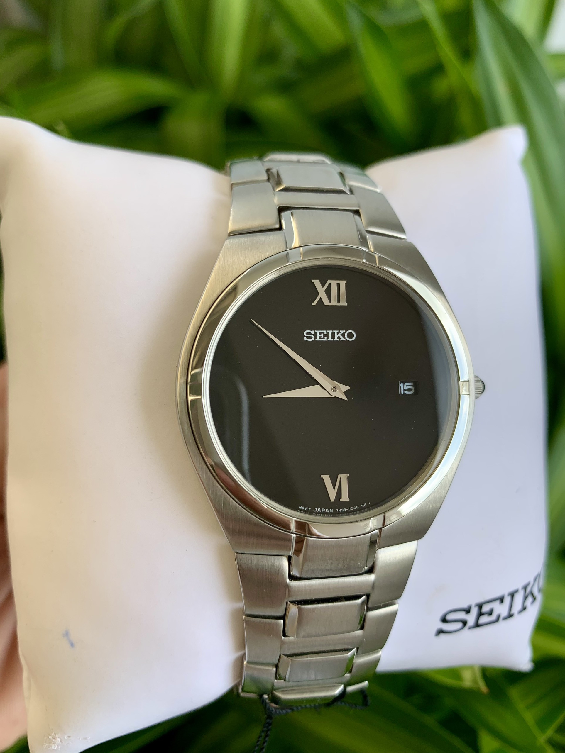 Đồng hồ đeo tay nam Seiko mặt bao công