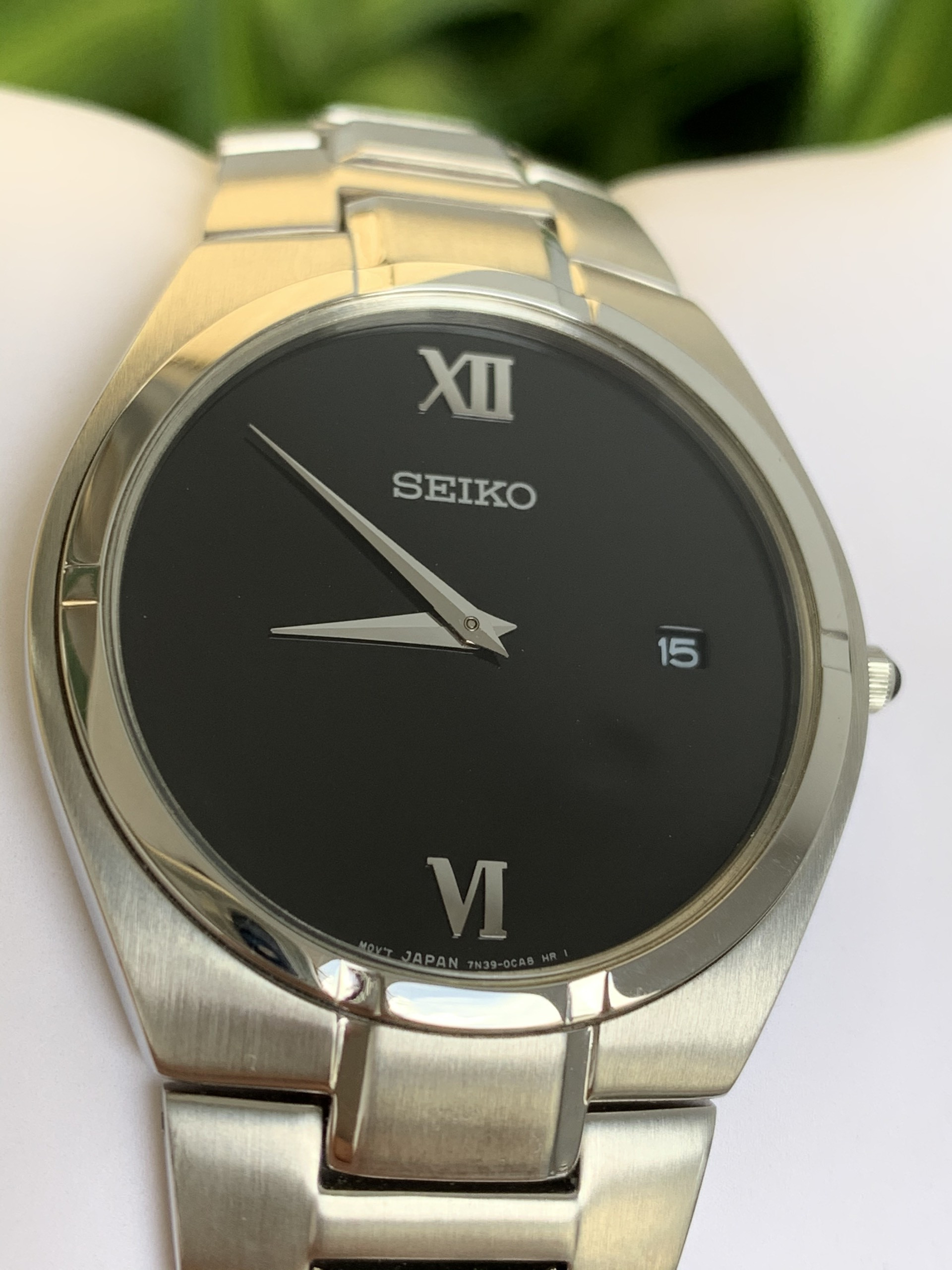 Đồng hồ đeo tay nam Seiko mặt bao công