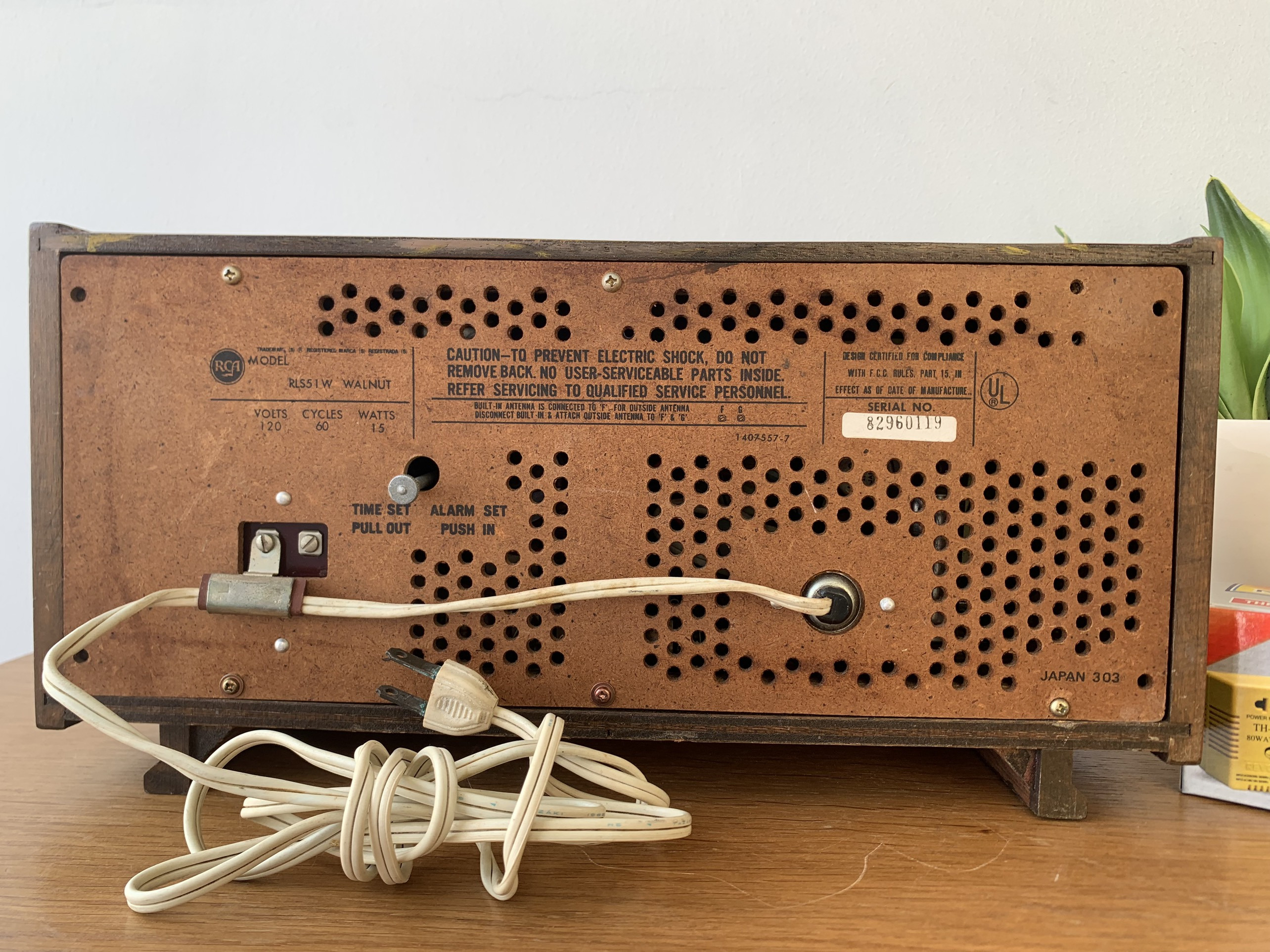 Radio RCA model RLS51W vintage