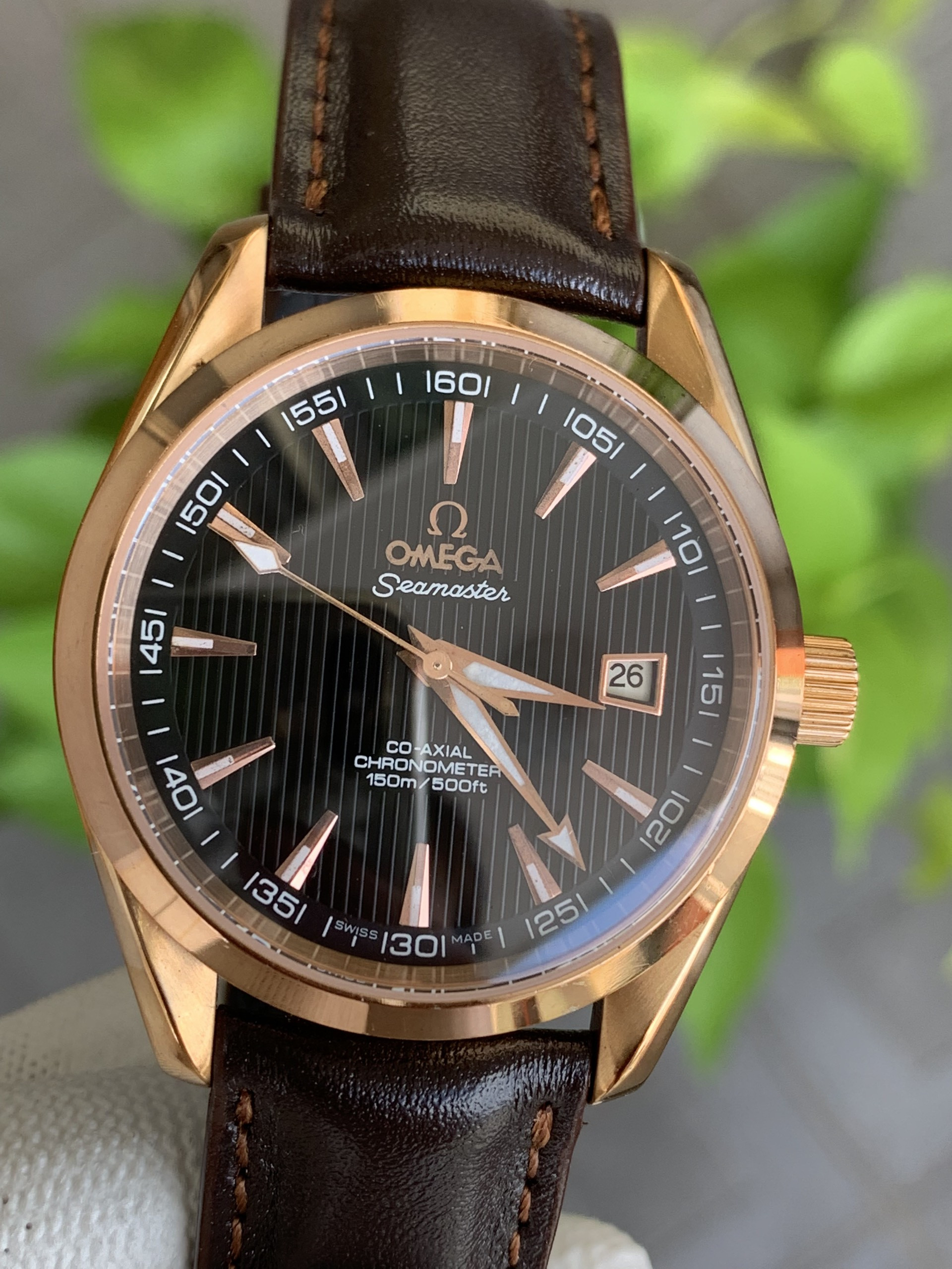 Đồng hồ đeo tay Omega Seamater Co-axial