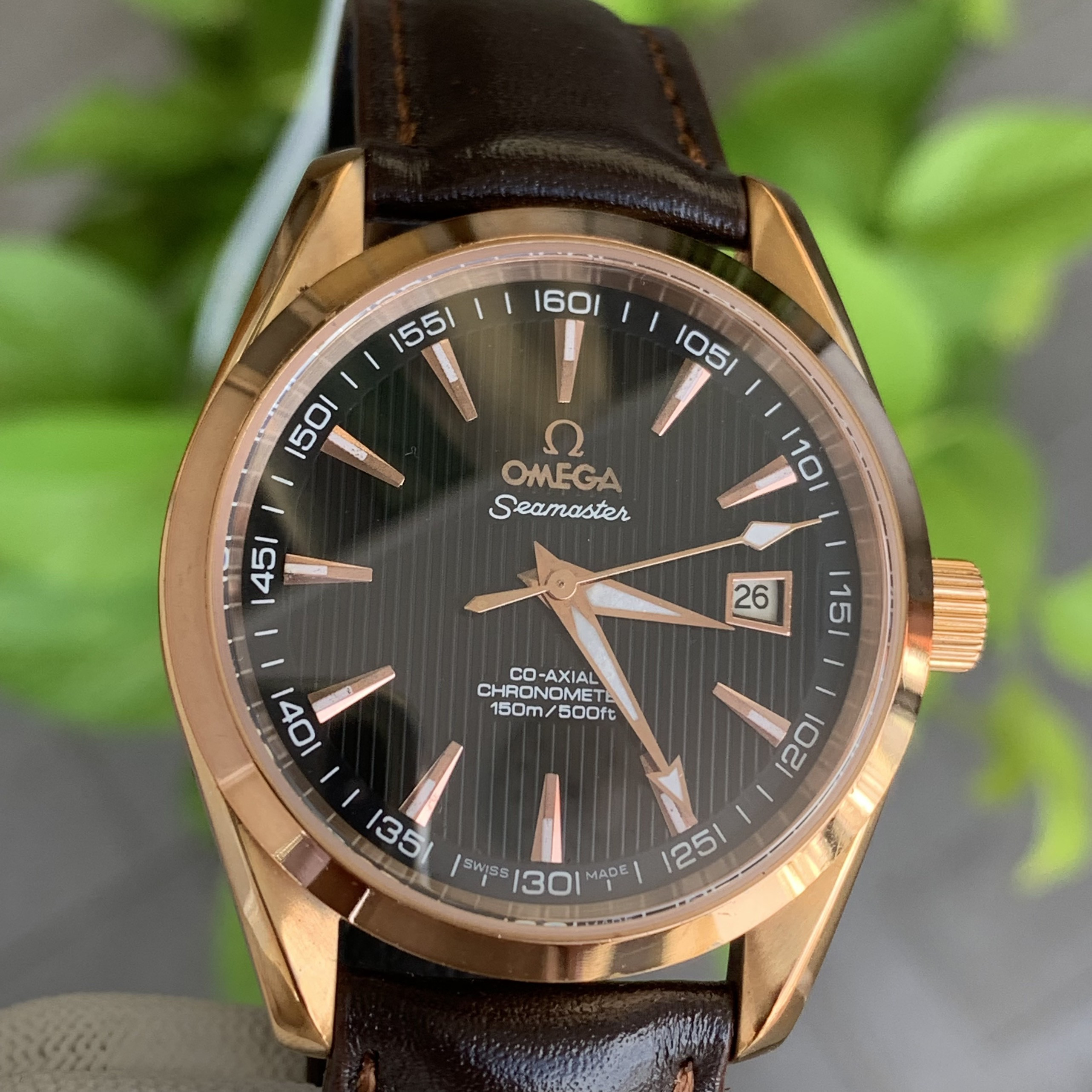 Đồng hồ đeo tay Omega Seamater Co-axial