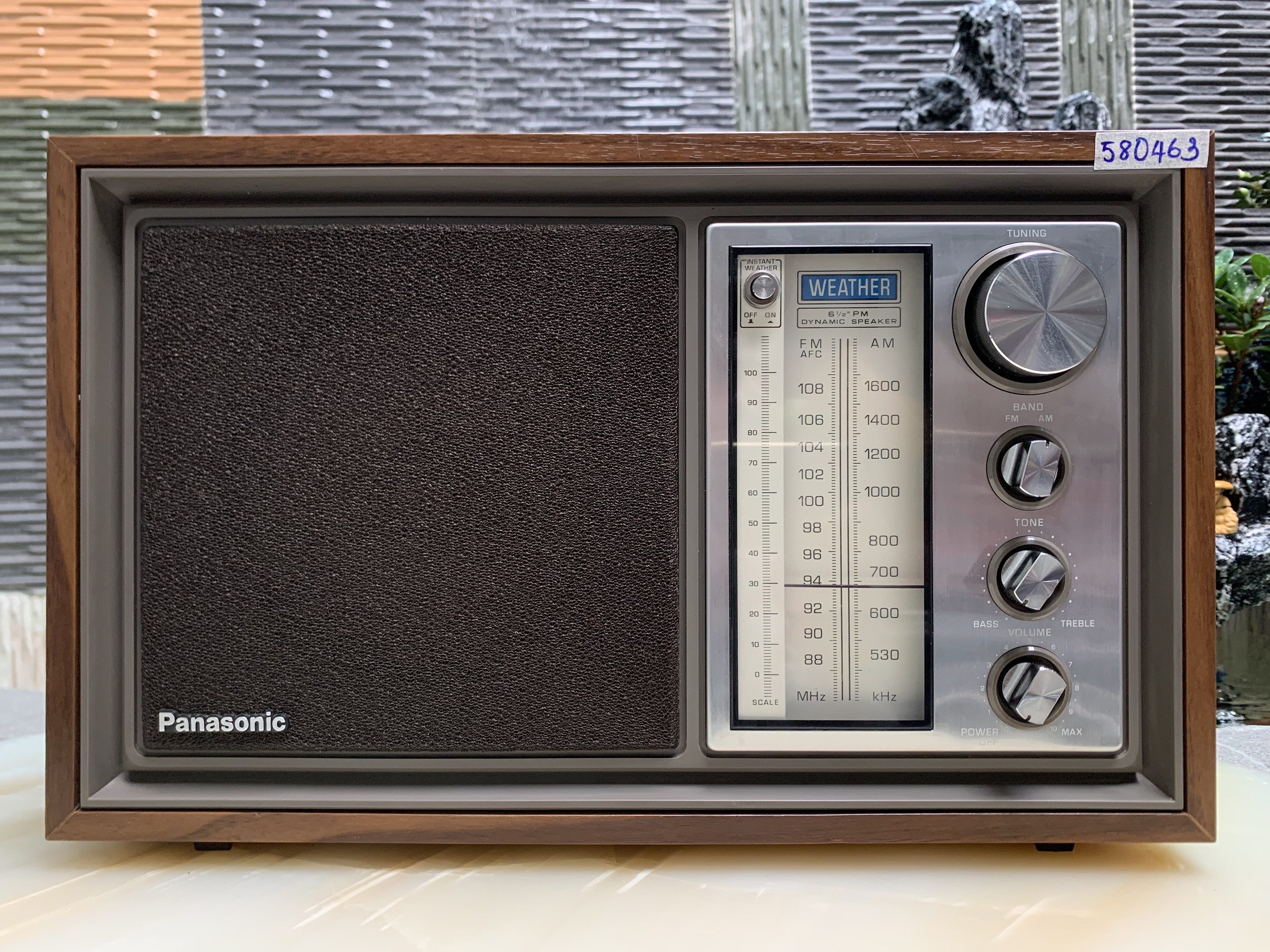 Radio Panasonic model RE-6628 AM/FM