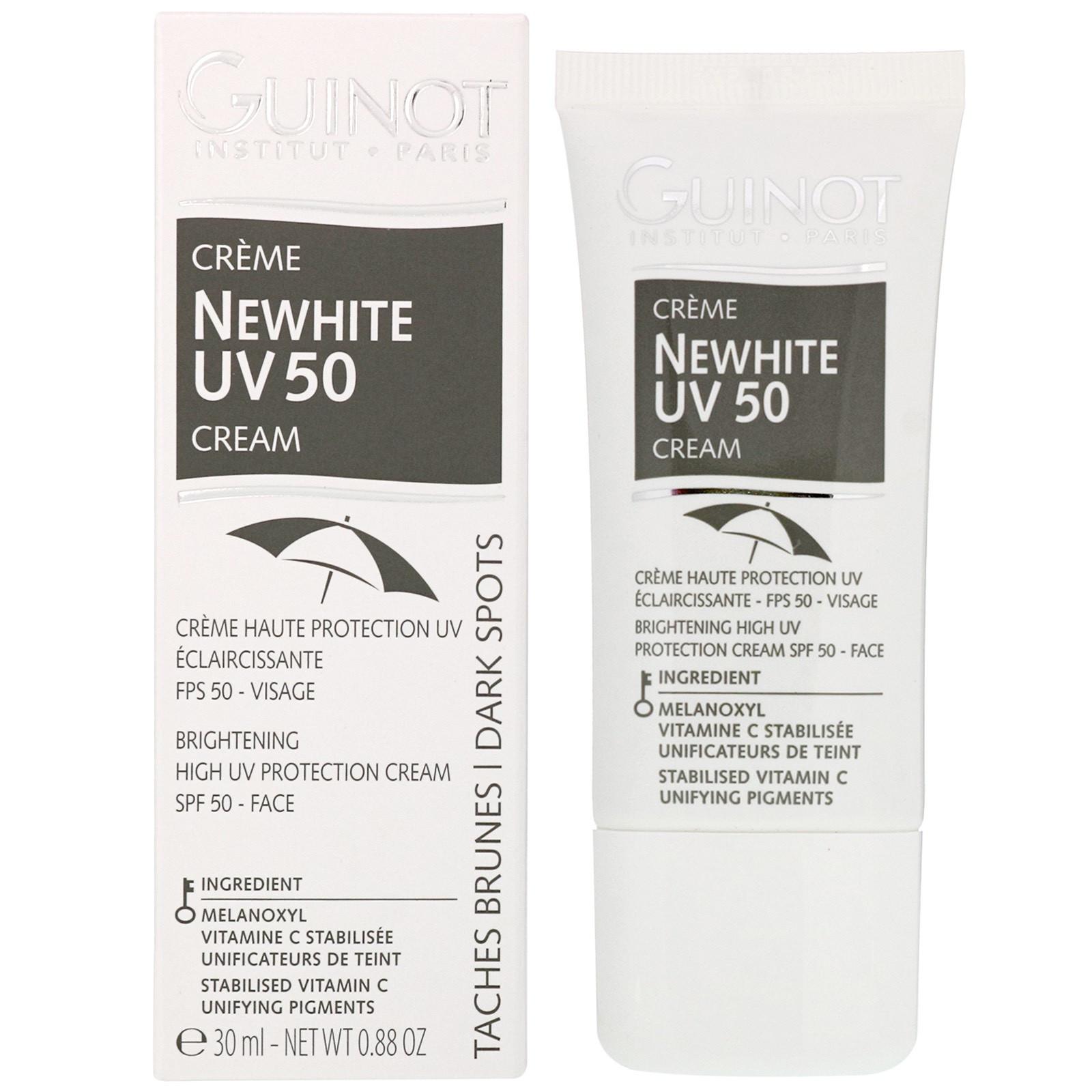 Kem chống nắng bảo vệ và làm trắng da GUINOT 30ml - Newhite UV 50 Cream