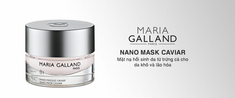 Nano mask caviar - Mặt nạ hồi sức Nano Caviar dành cho da khô, da lão hóa