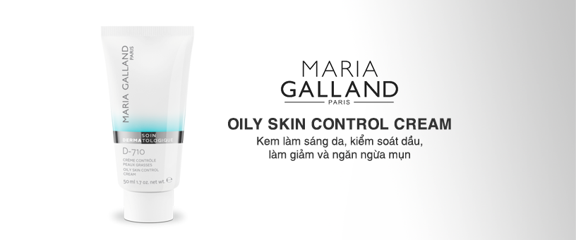 Oily skin control cream - Kem làm sáng da, kiểm soát dầu, làm giảm và ngăn ngừa mụn, chống ô nhiễm