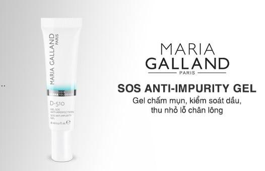 SOS anti-impurity gel - Gel chấm mụn, kiểm soát dầu, thu nhỏ lỗ chân lông, và chống ô nhiễm