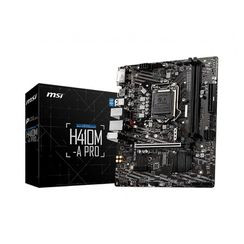 Mainboard MSI H410M-A PRO (Intel H410, Socket 1200, m-ATX, 2 khe RAM DDR4) - MBC