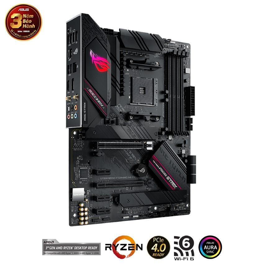 Mainboard ASUS ROG STRIX B550-F GAMING (WI-FI) (AMD B550, Socket AM4, ATX, 4 khe RAM DRR4)