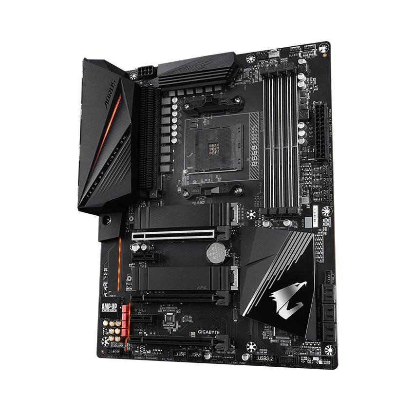 Mainboard Gigabyte B550 AORUS PRO AC (AMD B550, Socket AM4, m-ATX, 4 khe RAM DDR4)