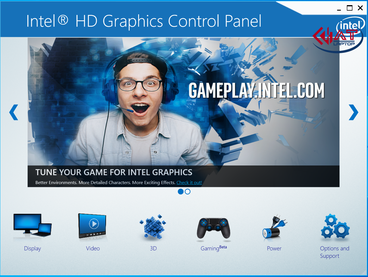 Hướng dẫn cài đặt và khắc phục lỗi không hiển thị Intel HD Graphics Control Panel