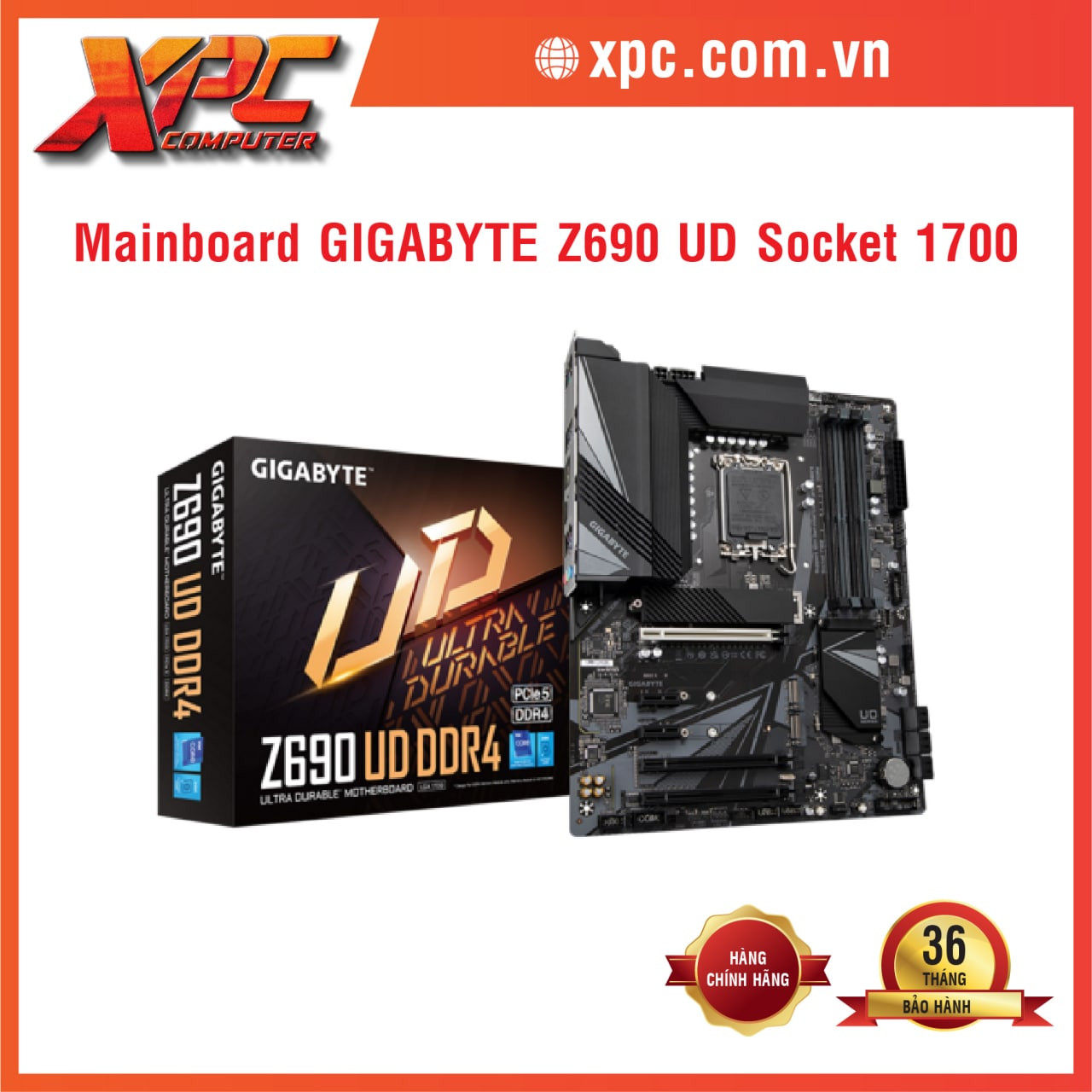 Mainboard GIGABYTE Z690 UD DDR4 - Socket1700