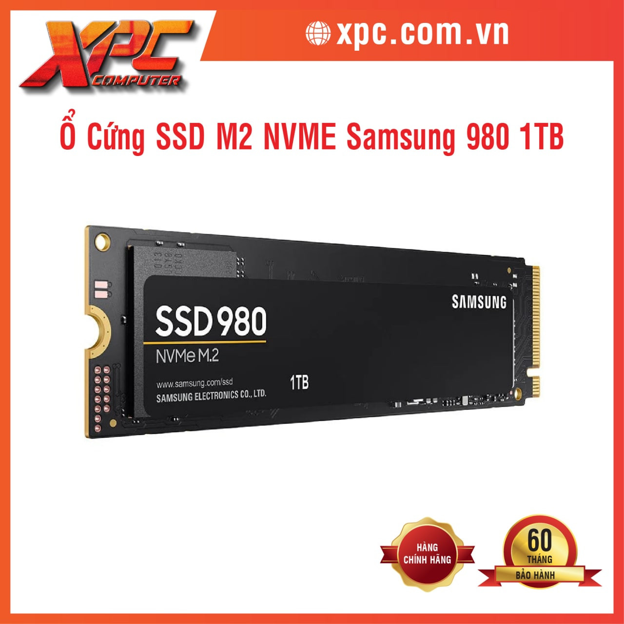 SSD Samsung 980 PCIe NVMe V-NAND M.2 2280 1TB MZ-V8V1TB