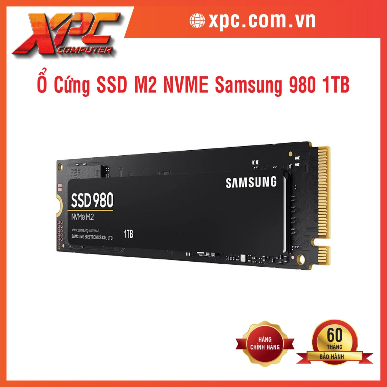 SSD Samsung 980 PCIe NVMe V-NAND M.2 2280 1TB MZ-V8V1TB