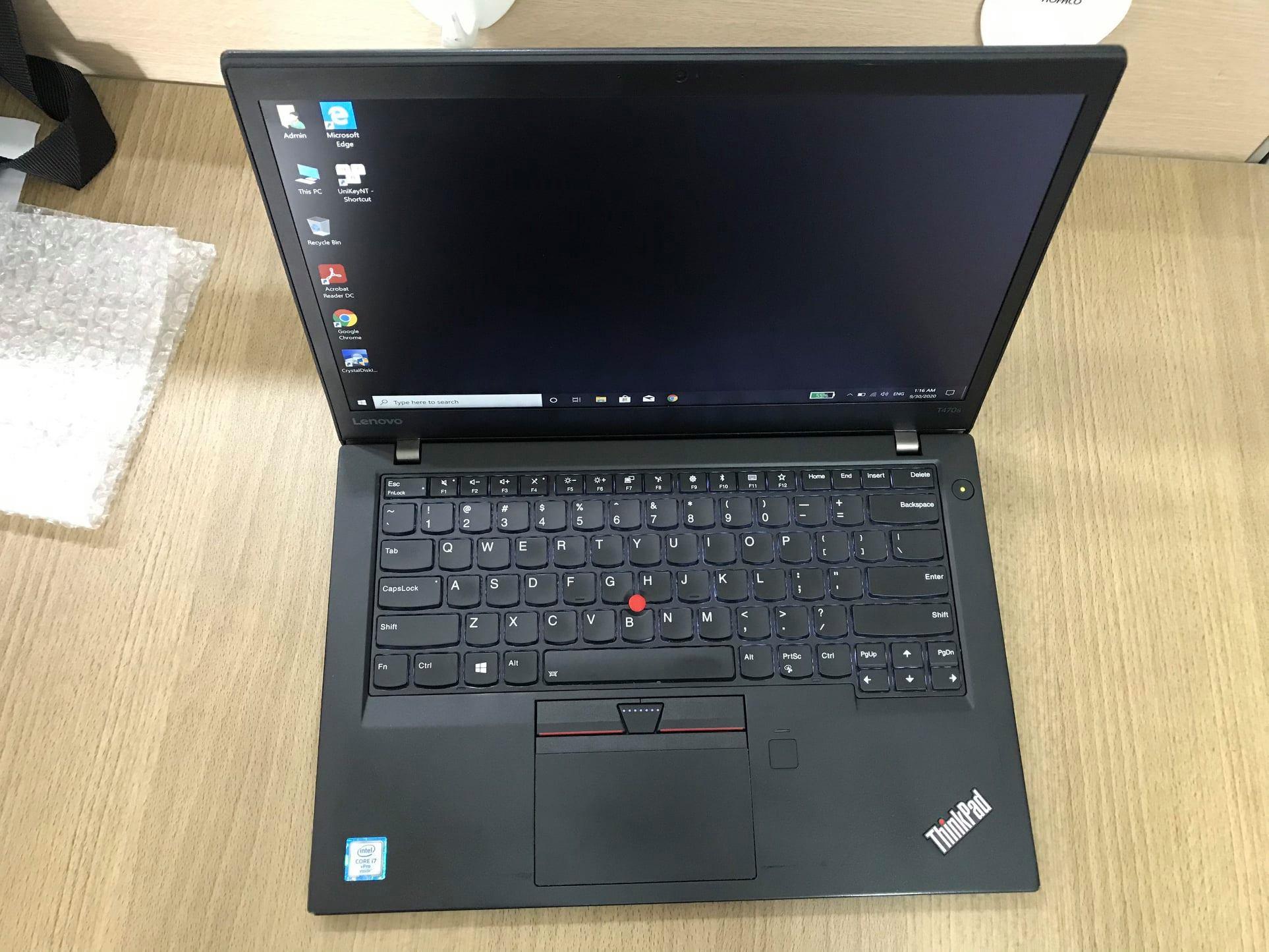 Laptop Cũ Lenovo Thinkpad T470s - Intel Core i5