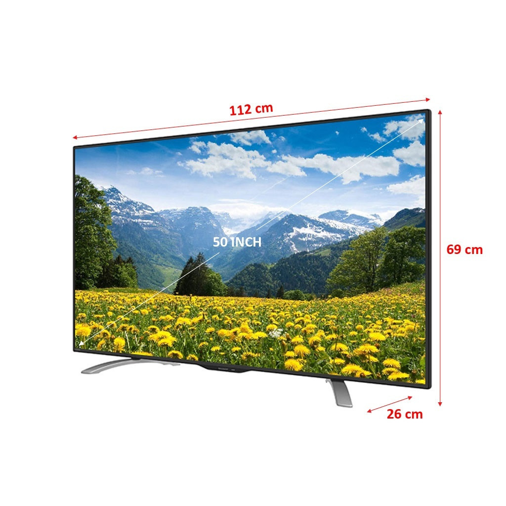 Smart Tivi Sharp 50 inch LC-50LE580X-BK Full HD, Android