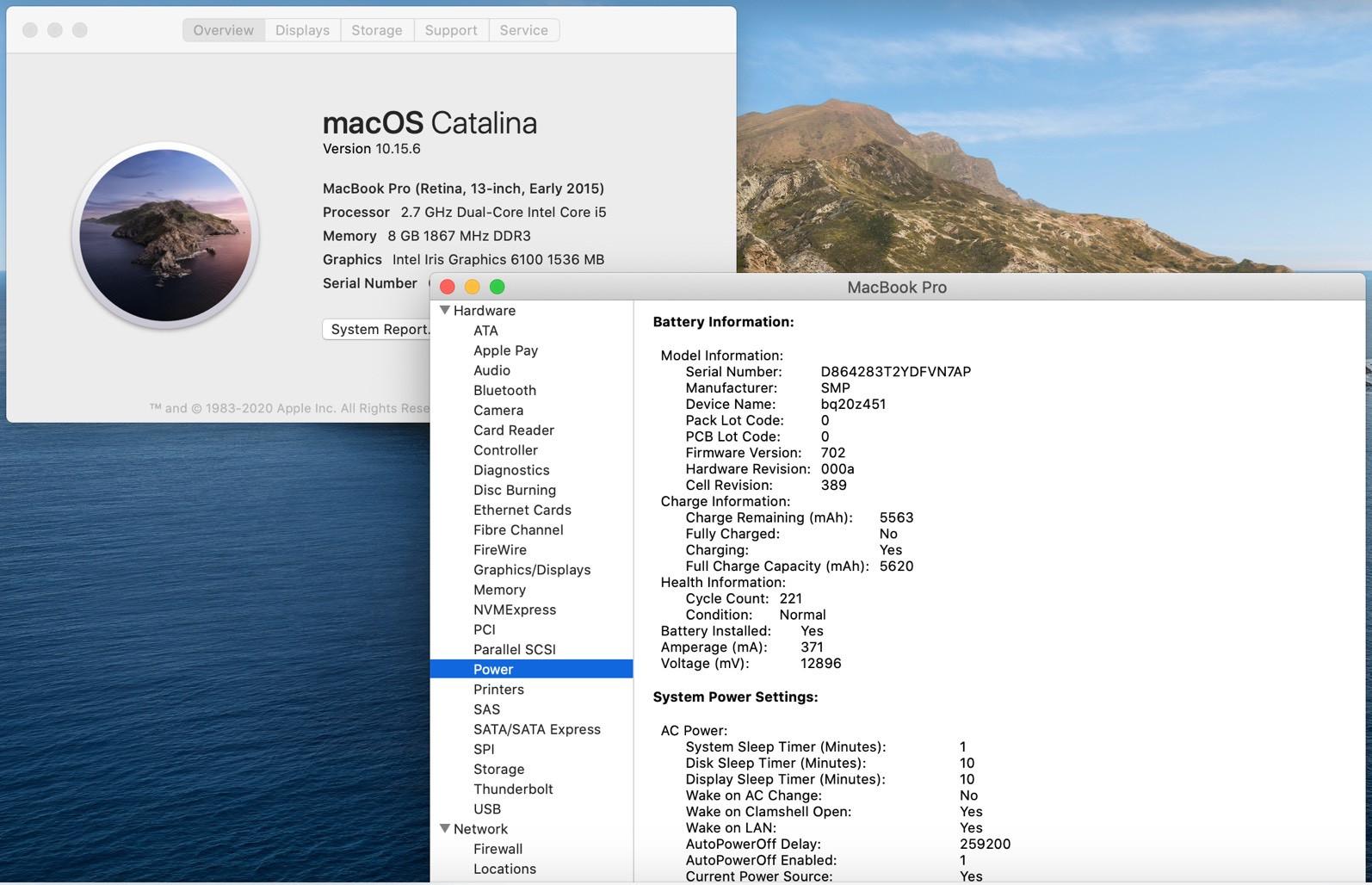 Macbook Pro 2015 13", Core i5/8Gb/256Gb