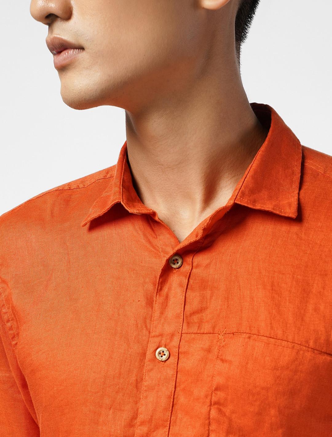 Áo sơ mi nam linen mỏng