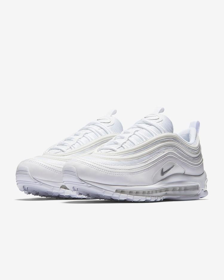 Giày Nike Air Max 97 Men’s Shoes White/Black/Wolf Grey 921826-101 Size 40 1
