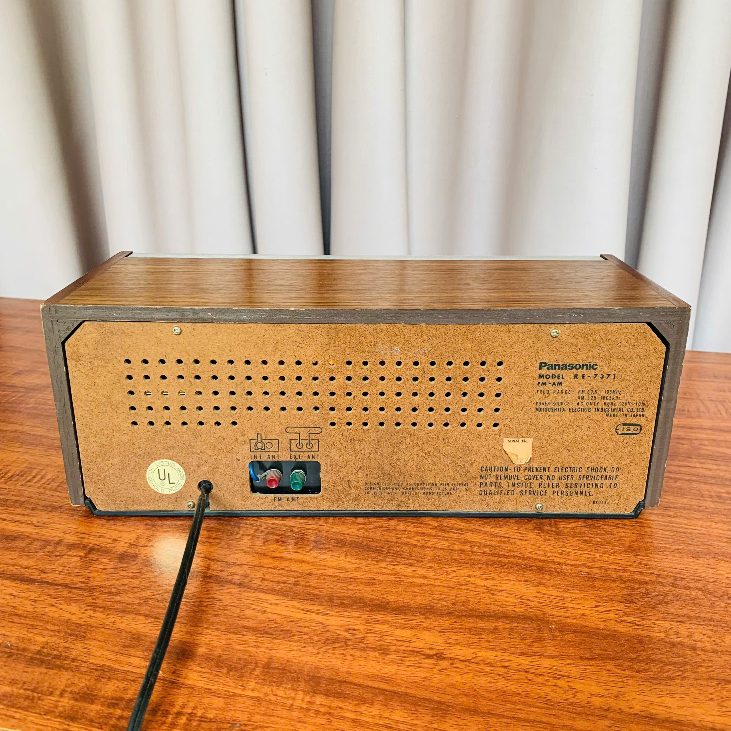 Radio Panasonic Model RE-7371 vintage