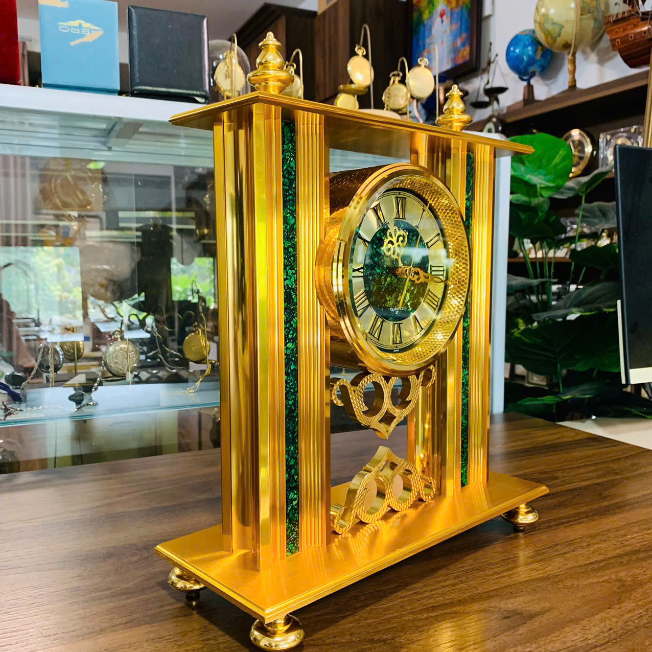 Đồng hồ khải hoàn môn Seiko mạ vàng đẹp như mới