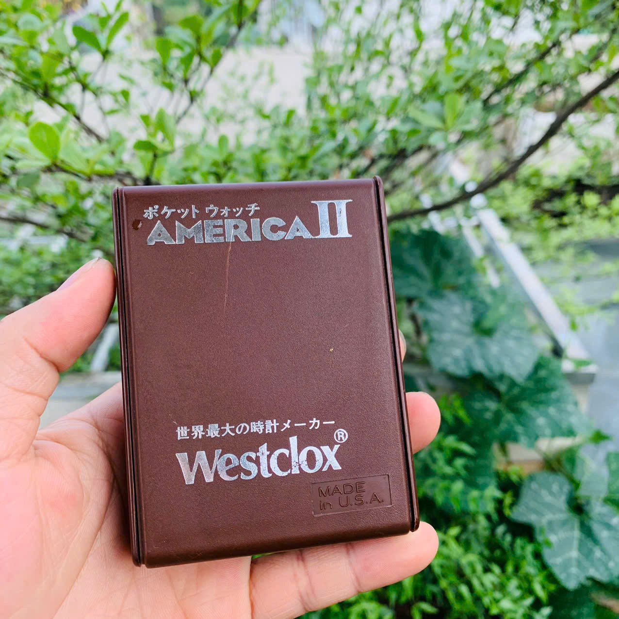 Đồng hồ quýt America xưa, kèm hộp