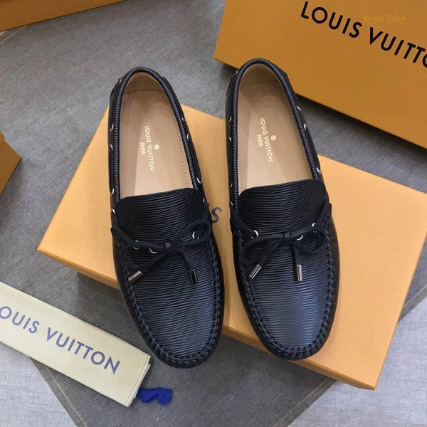 Giày lười nữ Louis Vuitton đế bằng thắt nơ