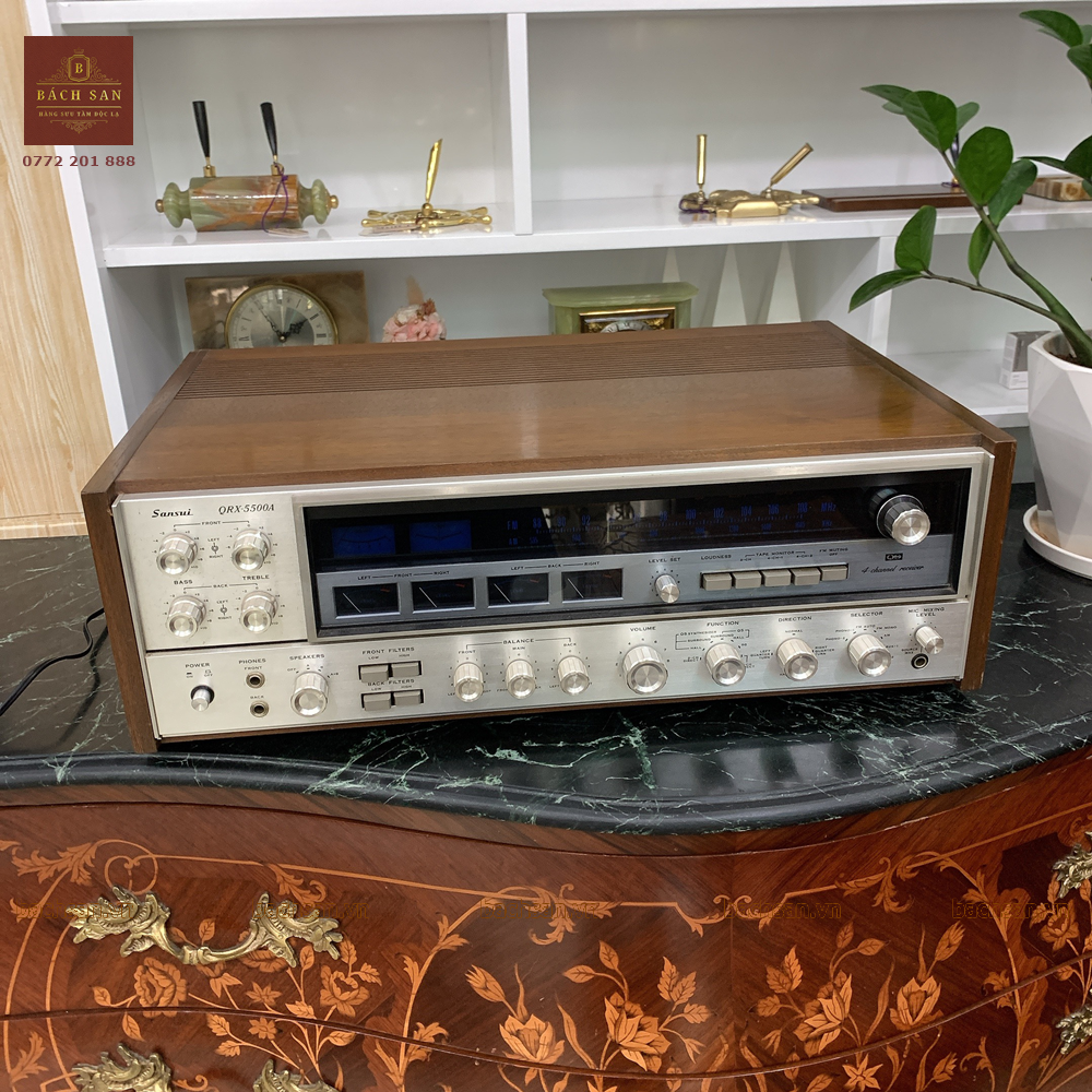 Âm ly Sansui QRX-5500A vintage