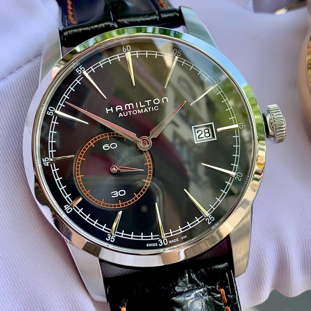 Đồng hồ đeo tay nam Hamilton American Classic Railroad Small Second Automatic Swiss