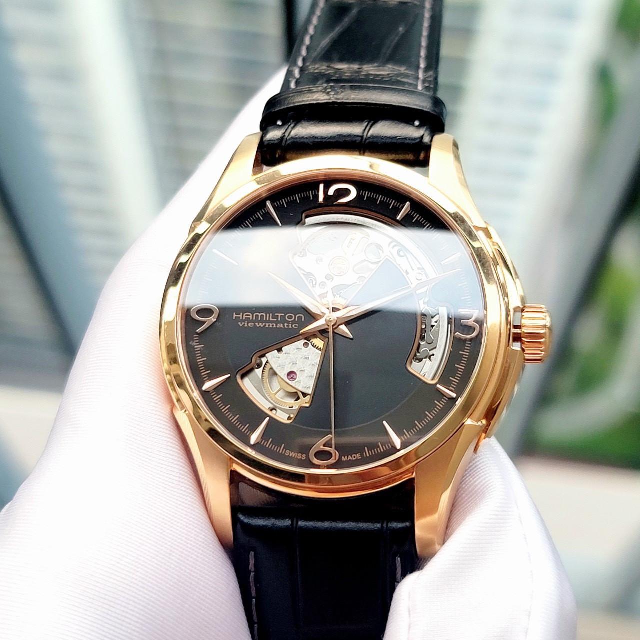 Đồng hồ đeo tay nam Hamilton Jazzmaster Open Heart