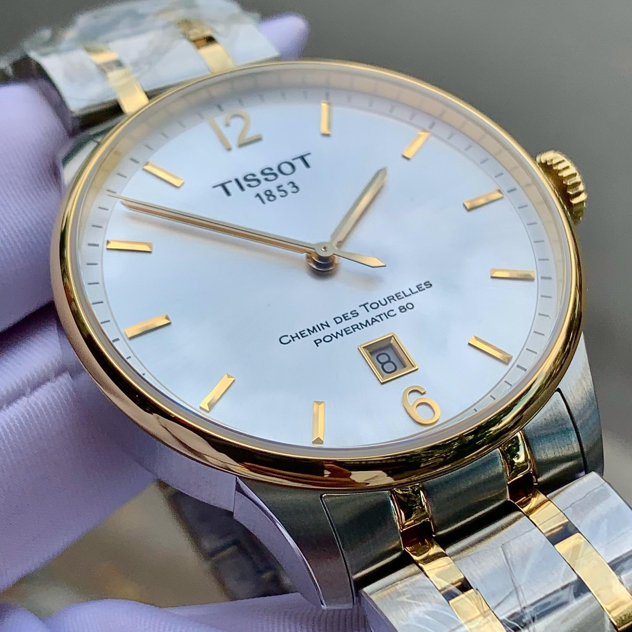 Đồng hồ đeo tay nam Tissot Chemin Des Tourelles  T099.407.22.037.00