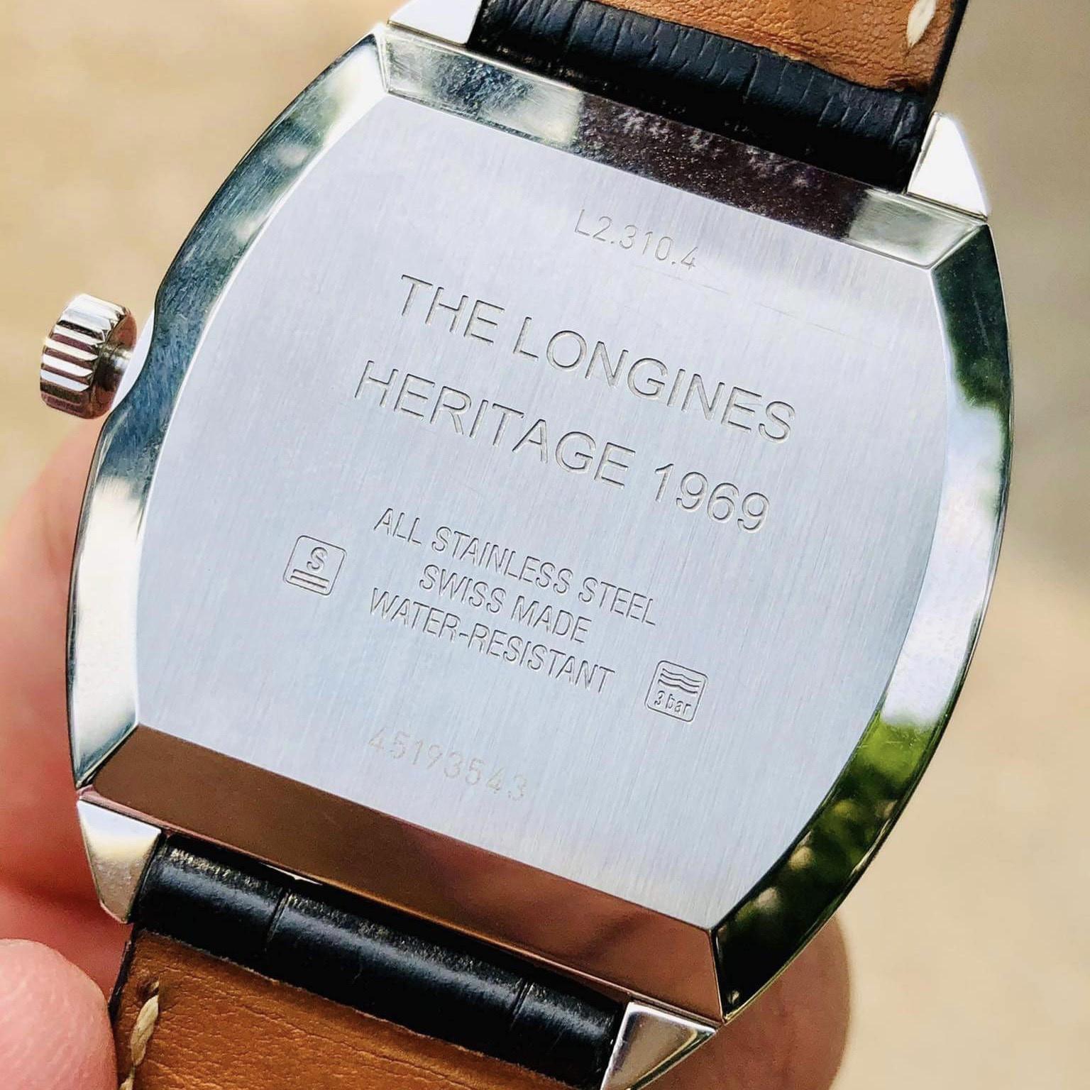 Đồng hồ đeo tay nam Longines Heritage 1969