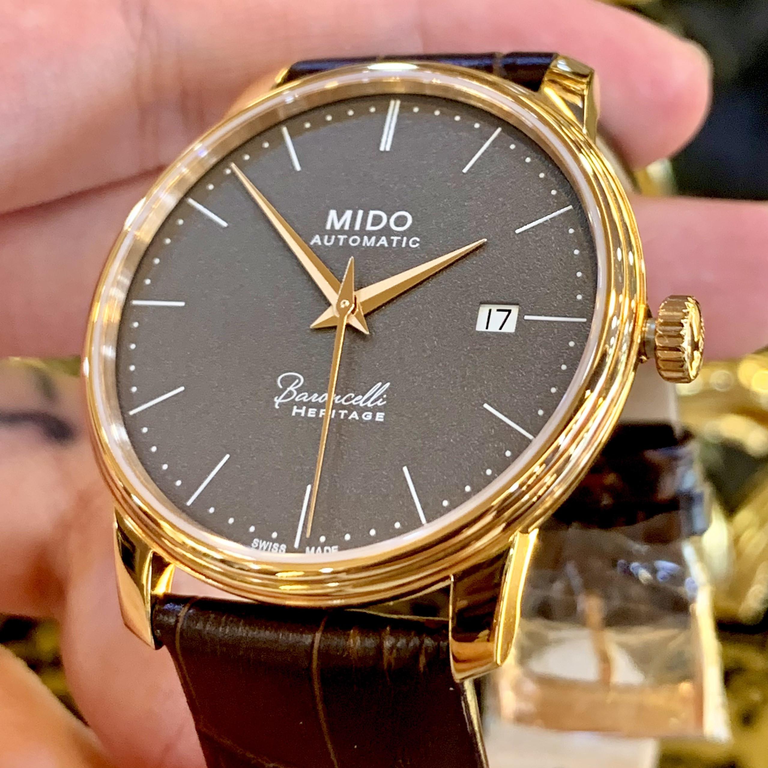 Đồng hồ đeo tay nam Mido Baroncelli Automatic Swiss