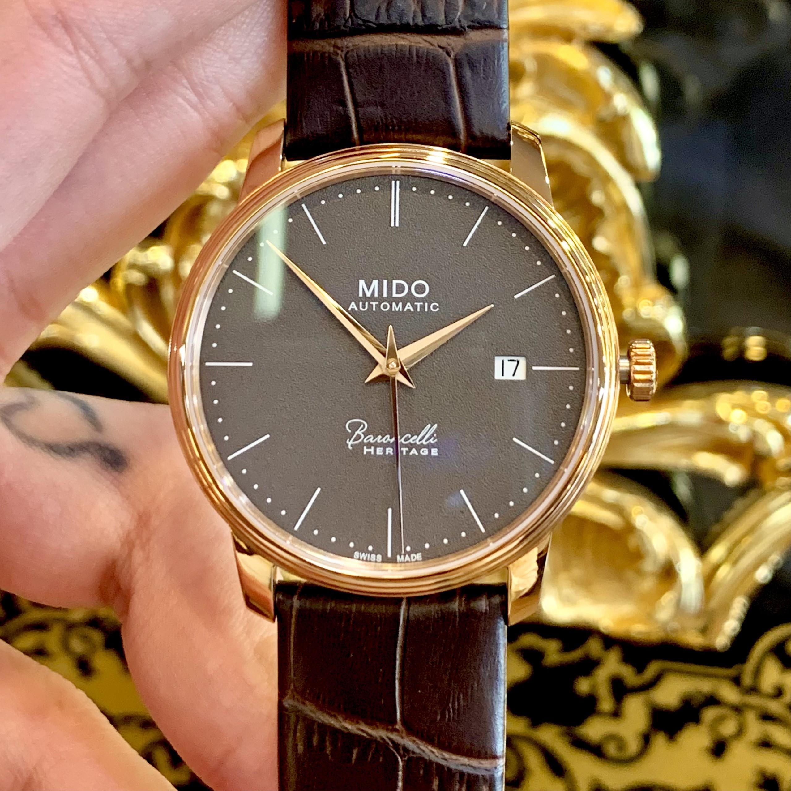 Đồng hồ đeo tay nam Mido Baroncelli Automatic Swiss