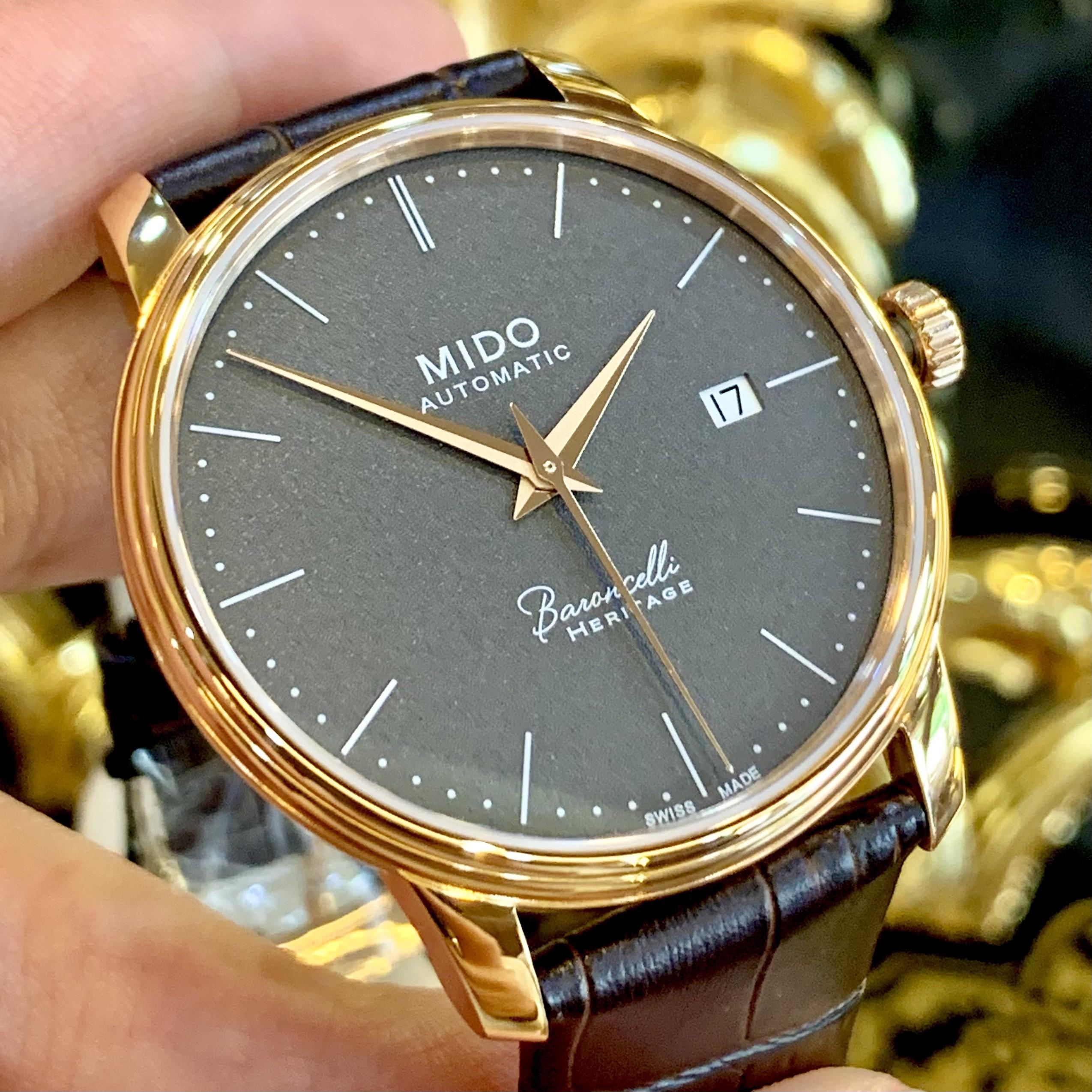 Đồng hồ đeo tay nam Mido Baroncelli Automatic Swiss