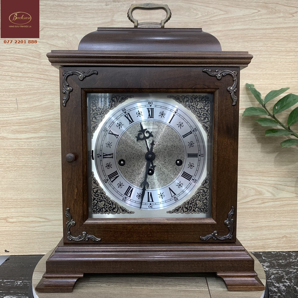 Đồng hồ để bàn Hamilton 5 gông 5 búa vintage